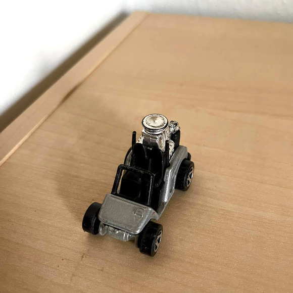 Hot Wheels 1998 Fore Wheeler Silver Hot Rod Golf Cart Vintage Diecast Used - Picture 10 of 12